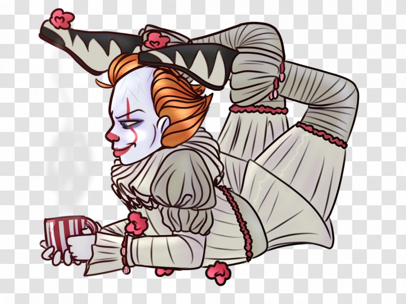 Drawing Illustration Clown Hashtag It - Watercolor - Pennywise Stamp Transparent PNG