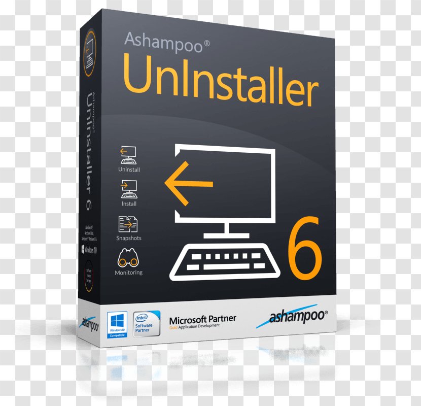 Ashampoo UnInstaller Computer Software Installation - Giveaway Of The Day - Shampoo Clipart Transparent PNG