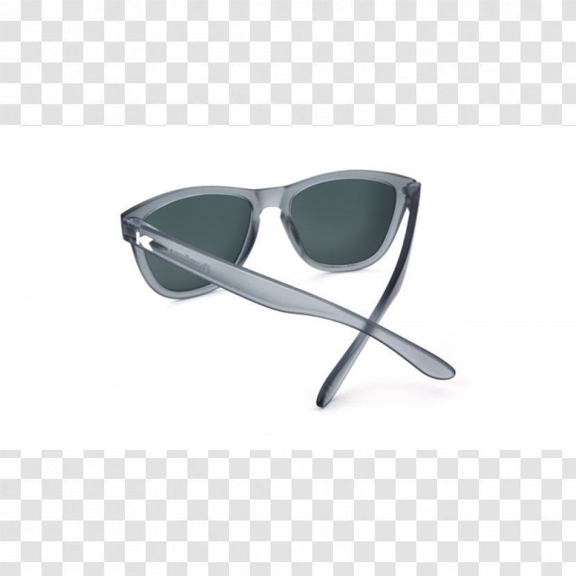 Sunglasses Knockaround Monochrome Grey - Personal Protective Equipment - Back Transparent PNG
