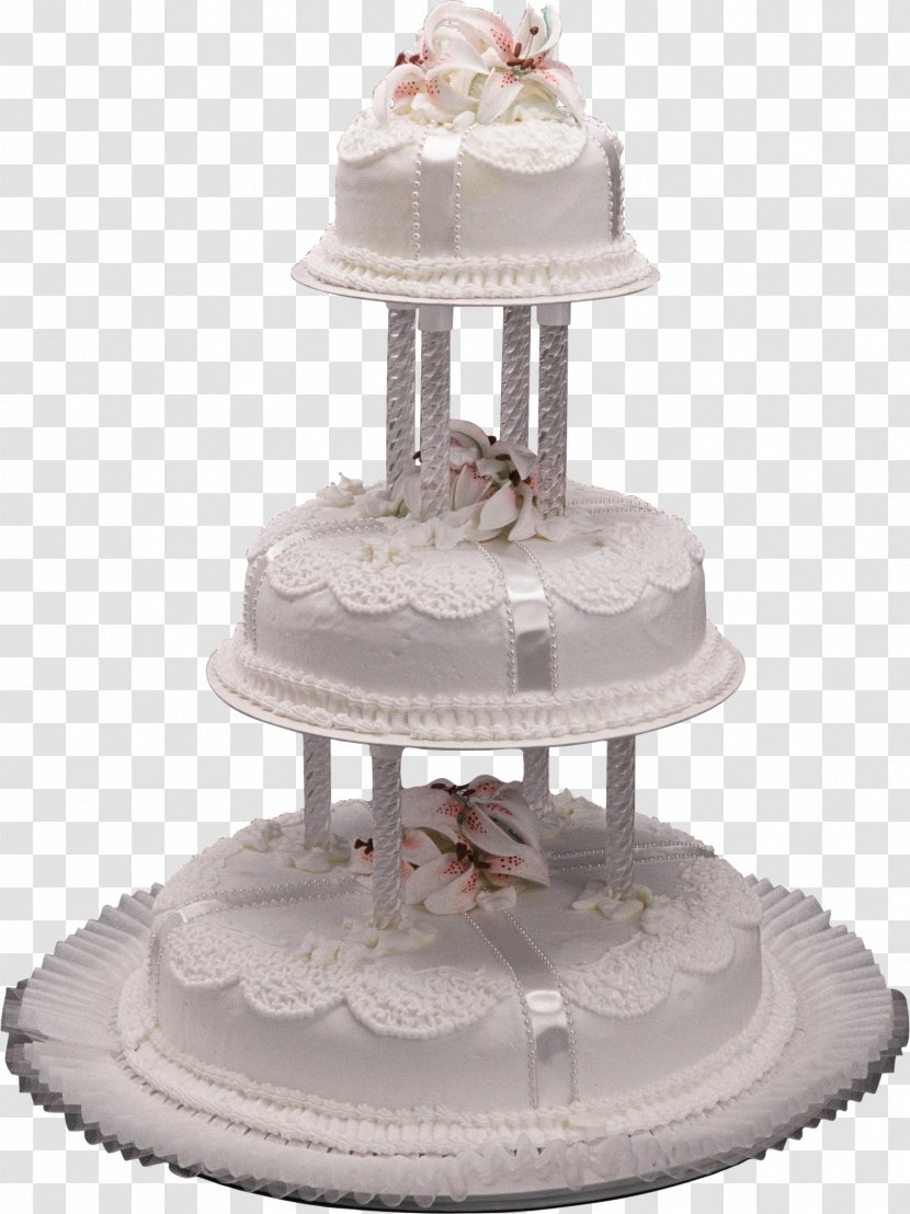 Wedding Cake Frosting & Icing Cupcake Birthday Chocolate - Torte Transparent PNG