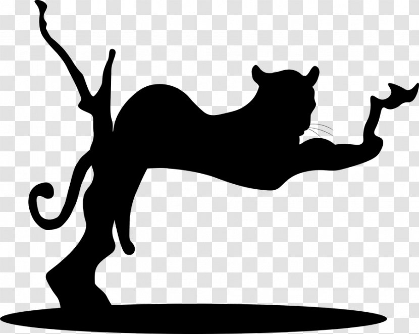 Whiskers Cat Dog Canidae Clip Art - Black - M Transparent PNG