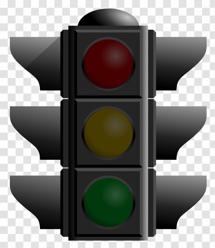 Traffic Light Green Clip Art - Free Content - Yellow Stoplight Transparent PNG