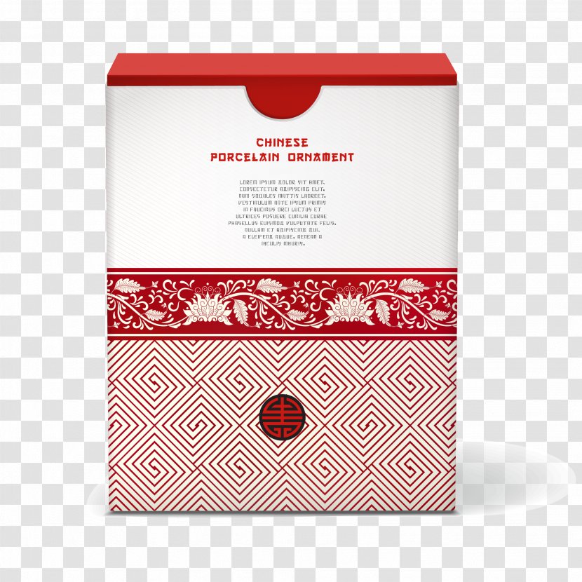 Tea Paper Packaging And Labeling Box - Powdered Milk - Red Transparent PNG