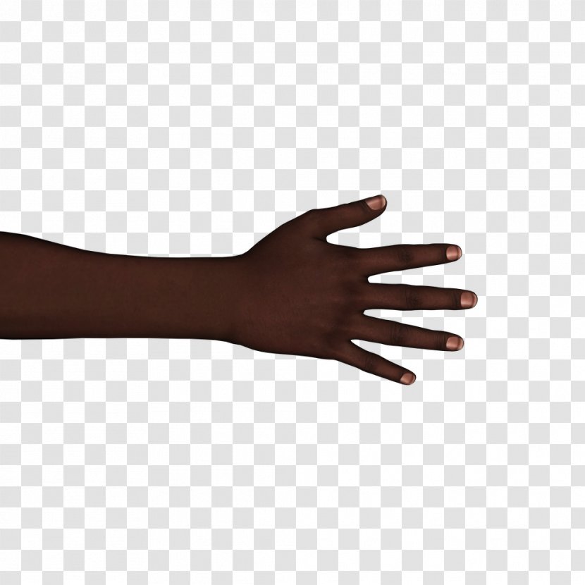 Thumb Hand Model Glove Brown Transparent PNG