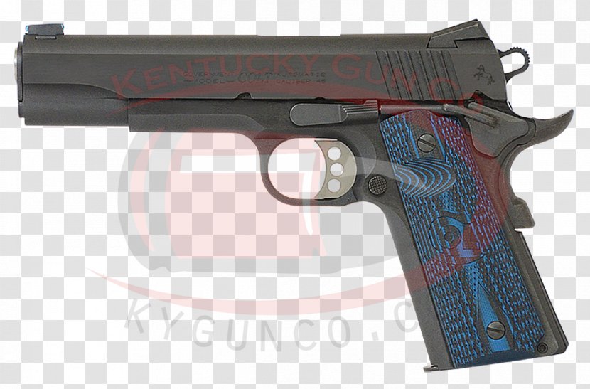 M1911 Pistol .45 ACP Colt's Manufacturing Company Semi-automatic Automatic Colt - Weapon - Handgun Transparent PNG