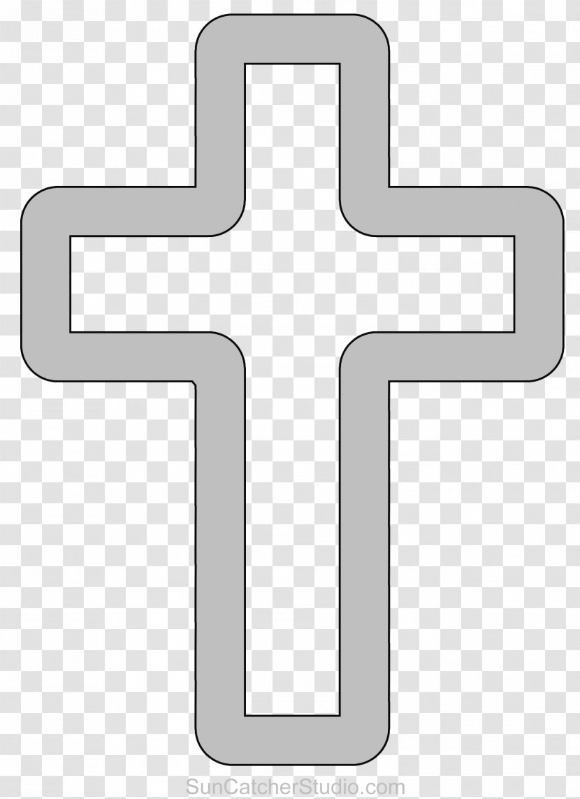Scroll Saws Christianity Christian Cross Pattern - Religious Transparent PNG