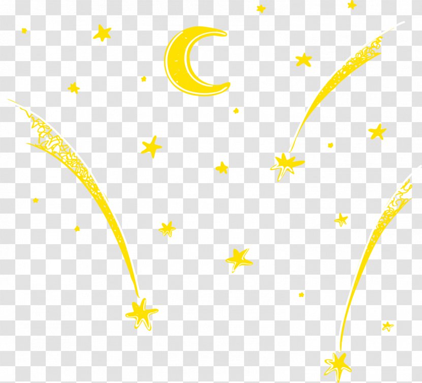 Area Angle Pattern - Symmetry - Vector Moon Star Decoration Transparent PNG