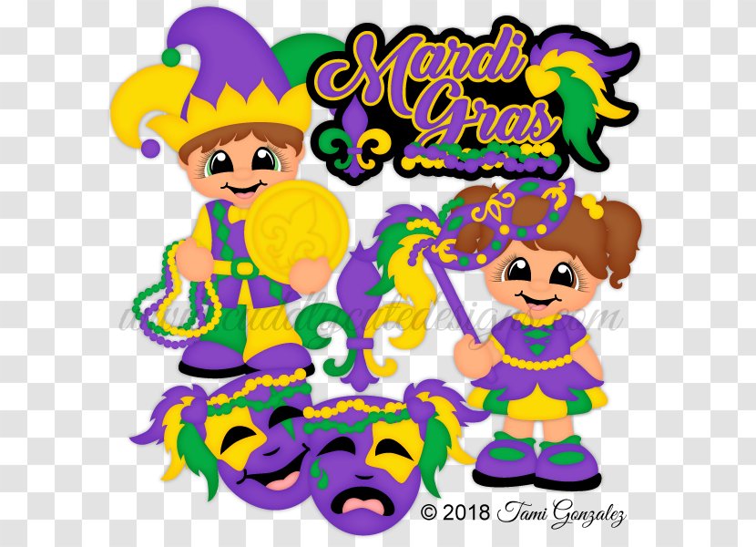 Mardi Gras Party Graphic Design Clip Art - Alligators - 2018 Transparent PNG