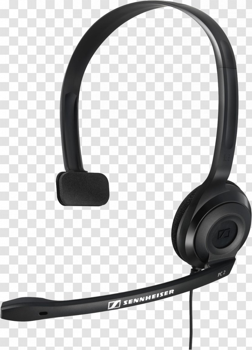 Microphone Headset Headphones Sennheiser PC 2 CHAT - Heart Transparent PNG