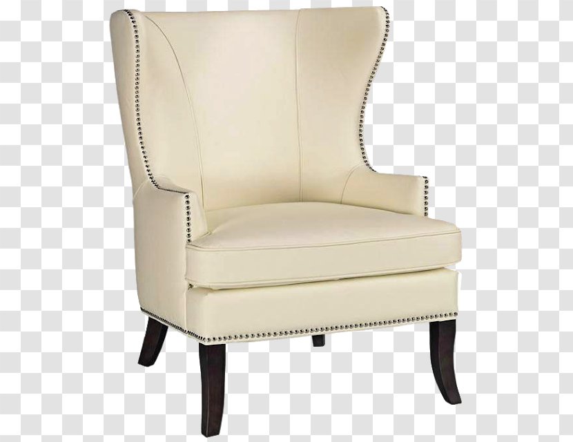 Wing Chair Upholstery Club Couch - Chaise Longue Transparent PNG