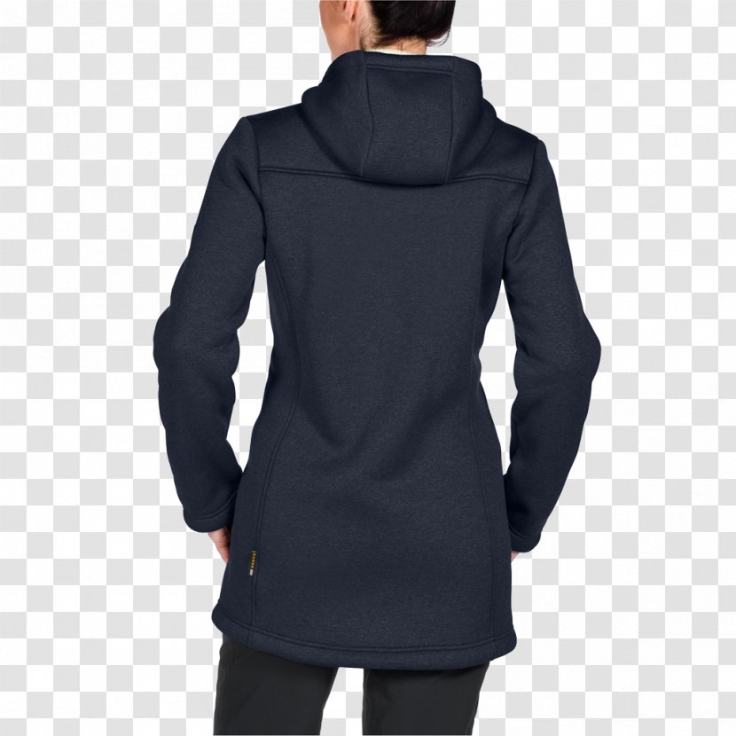 Hoodie Fleece Jacket Coat Polar - Raglan Sleeve Transparent PNG
