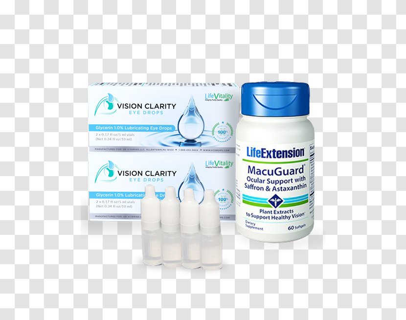 Dietary Supplement Eye Drops & Lubricants Zeaxanthin Vision Clarity Carnosine - Lutein Transparent PNG