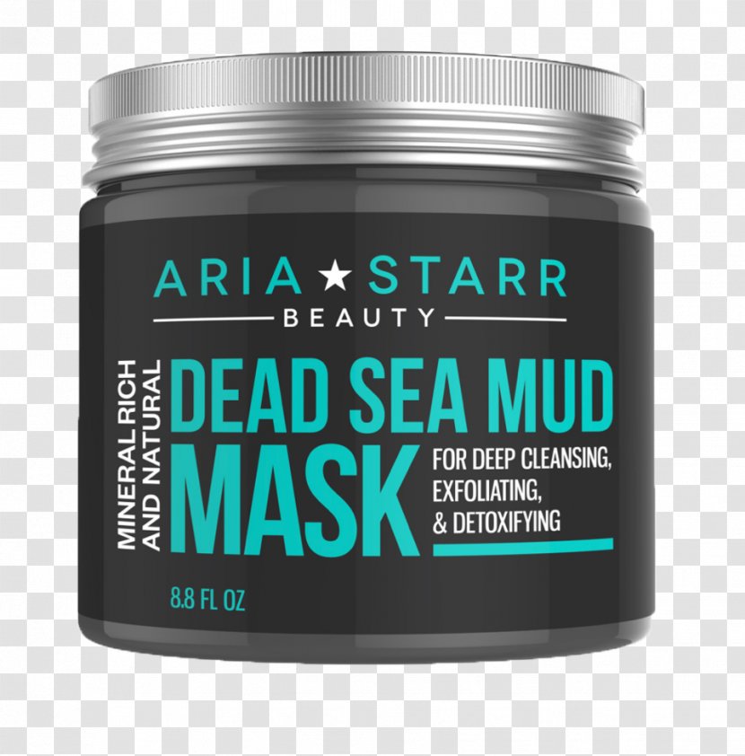 Aria Starr Beauty Dead Sea Mud Mask Facial Comedo Transparent PNG