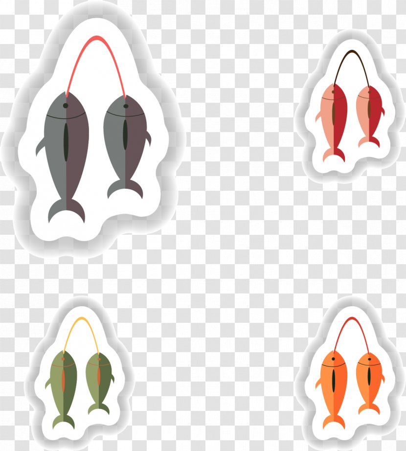 Adobe Illustrator Fish Clip Art - Vector Rain Transparent PNG