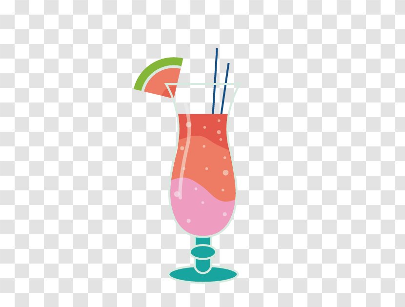 Juice Non-alcoholic Drink Cocktail Garnish Wine Glass - Drinks Transparent PNG