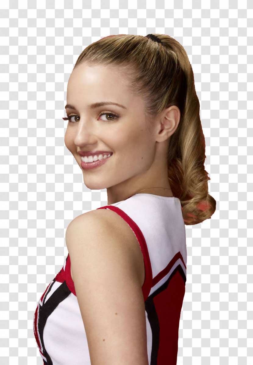 Dianna Agron Glee Quinn Fabray Rachel Berry Actor - Heart - Hair Style Transparent PNG