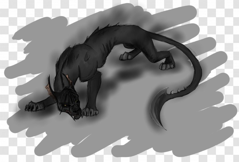 Drawing Bajang Cat Darknus Digital Art - Deviantart - Demon Transparent PNG
