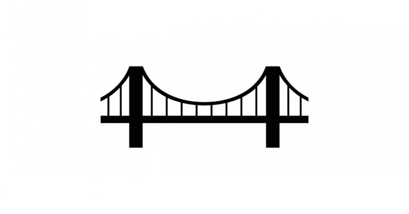 Golden Gate Bridge Simple Suspension Clip Art Cliparts Transparent Png