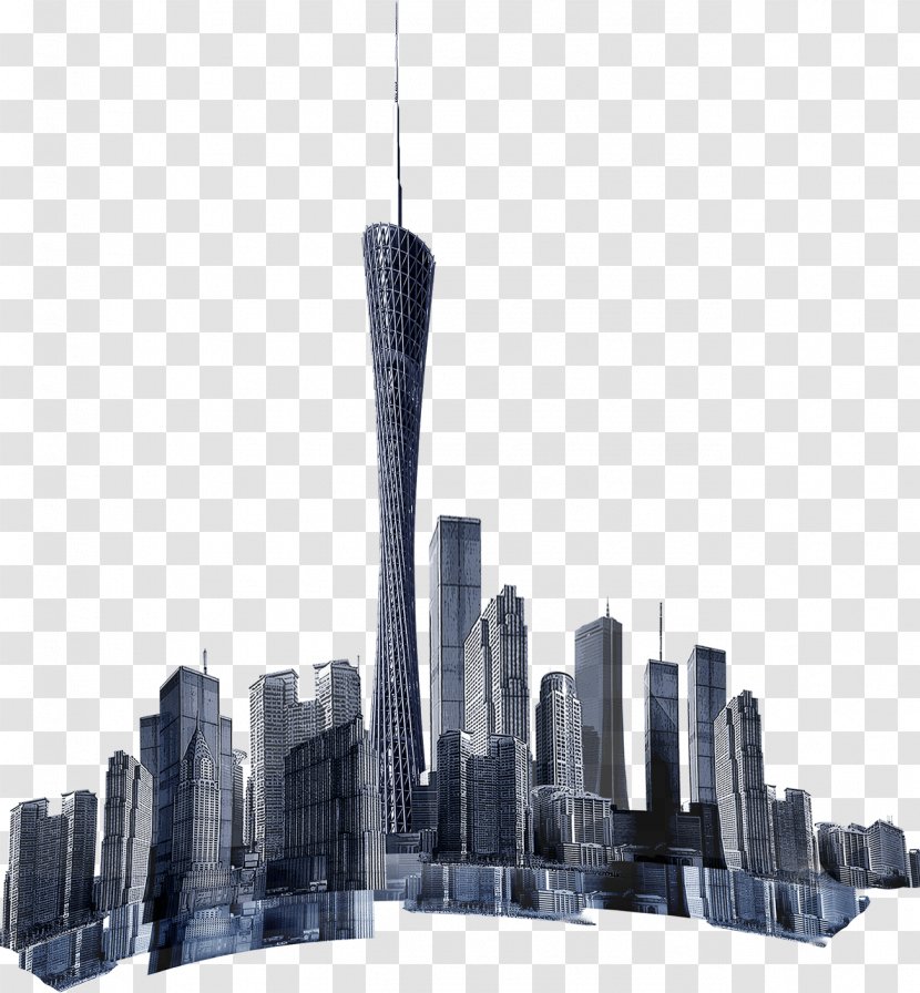 Canton Tower - China - Guangzhou And Other Buildings Transparent PNG