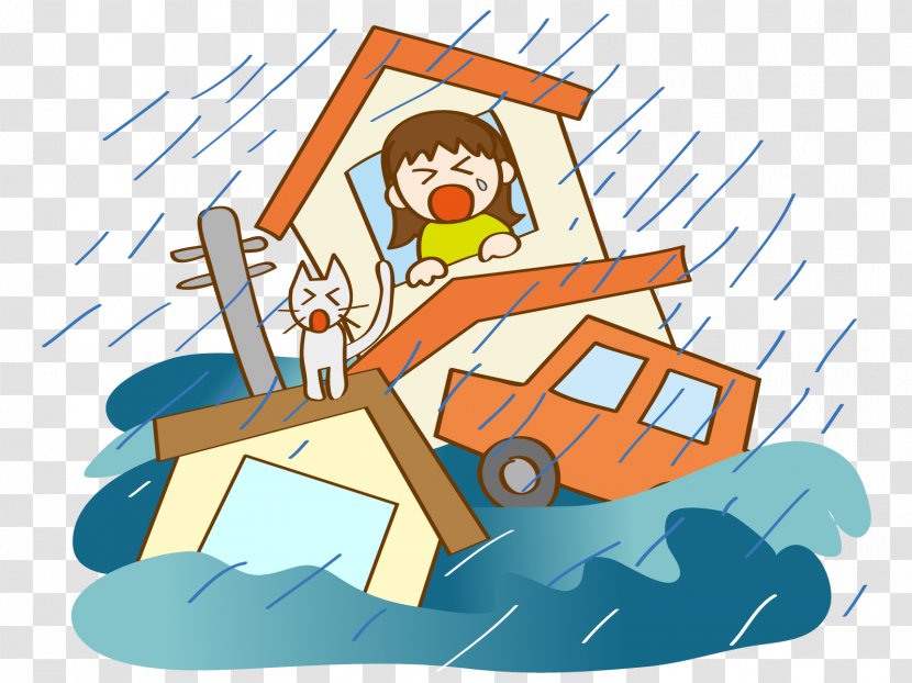 Illustration Cloudburst Image Japan Meteorological Agency Natural Disaster - Human Behavior - Recreation Transparent PNG