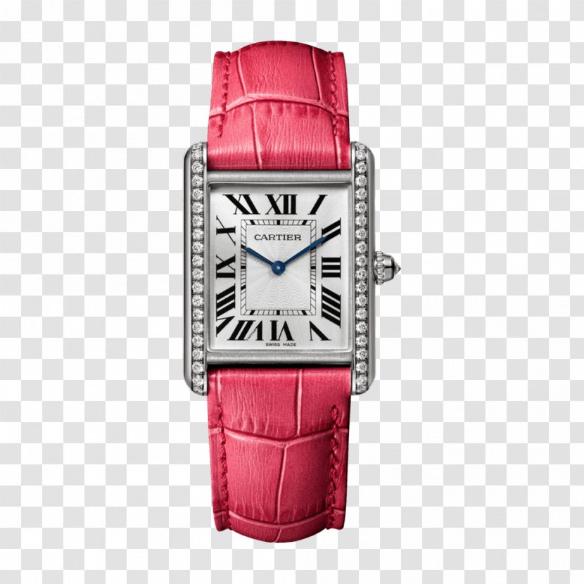 Cartier Tank Watch Luxury Goods Jewellery - Strap Transparent PNG