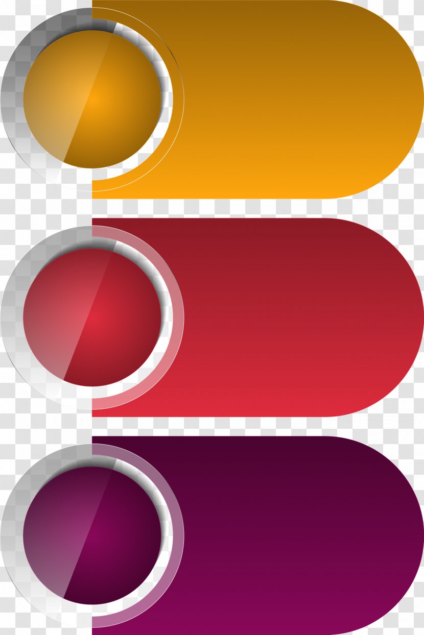 Vector Hand Painted Color PPT - Magenta - Rgb Model Transparent PNG