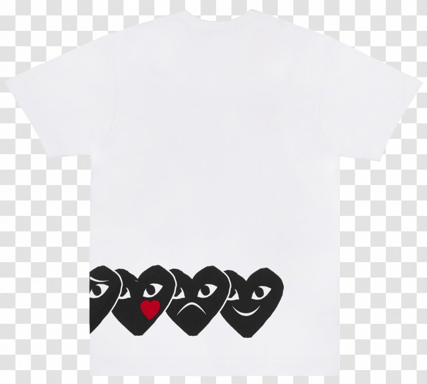 T-shirt Comme Des Garçons Sleeve Japan Model - Emoji Transparent PNG