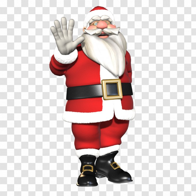 Santa Claus Christmas Ornament Costume Figurine Transparent PNG