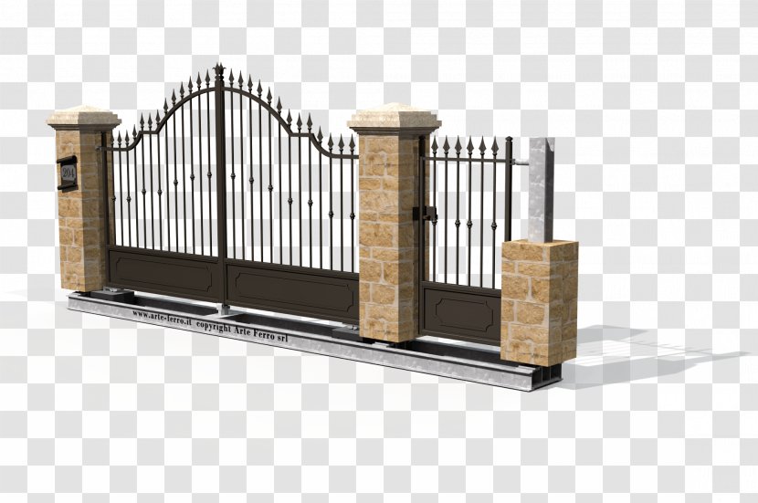 Gate Wrought Iron Door Metal Transparent PNG