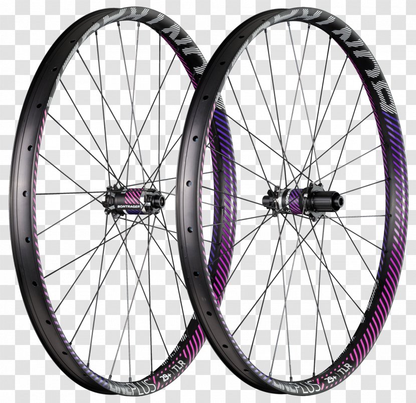 Bontrager Line Elite Bicycle Wheels Cycling Wheelset - Single Track - Fat Tire Transparent PNG