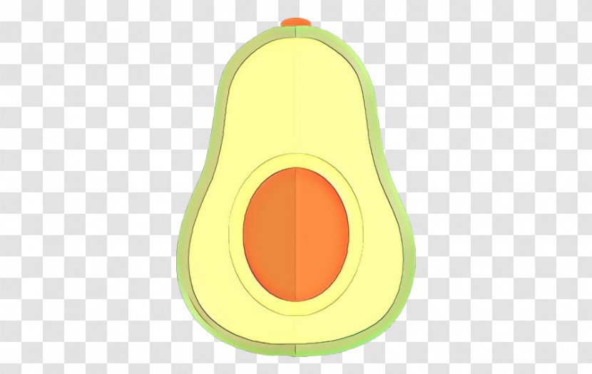 Yellow Circle - Avocado Fruit Transparent PNG