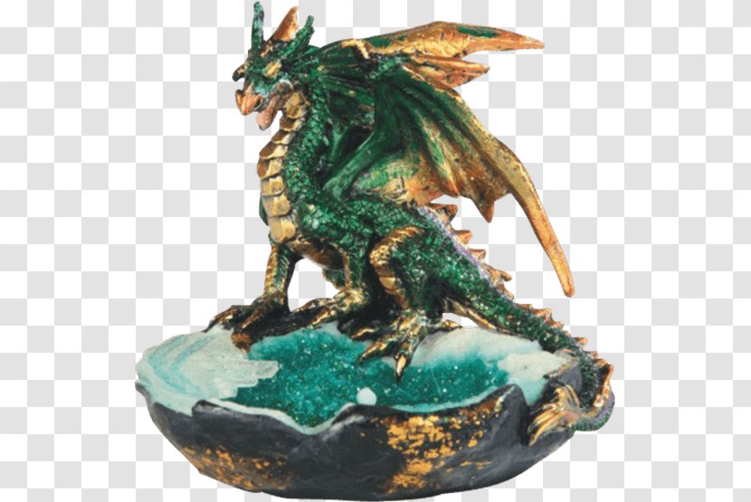 Dragon Figurine Statue Sculpture Fantasy - Censer Transparent PNG