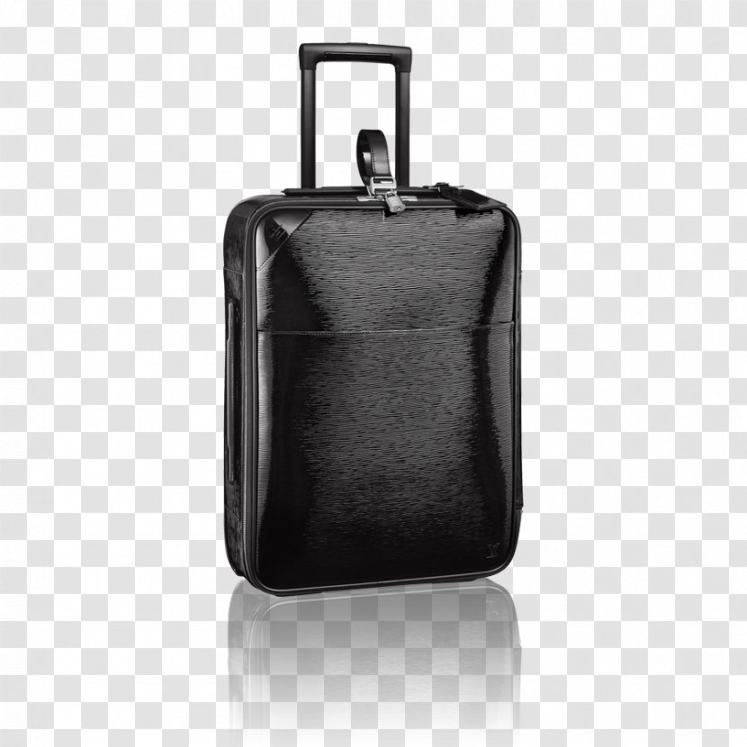 Louis Vuitton Suitcase Baggage Travel - Black - Lois Fashion Luggage Transparent PNG