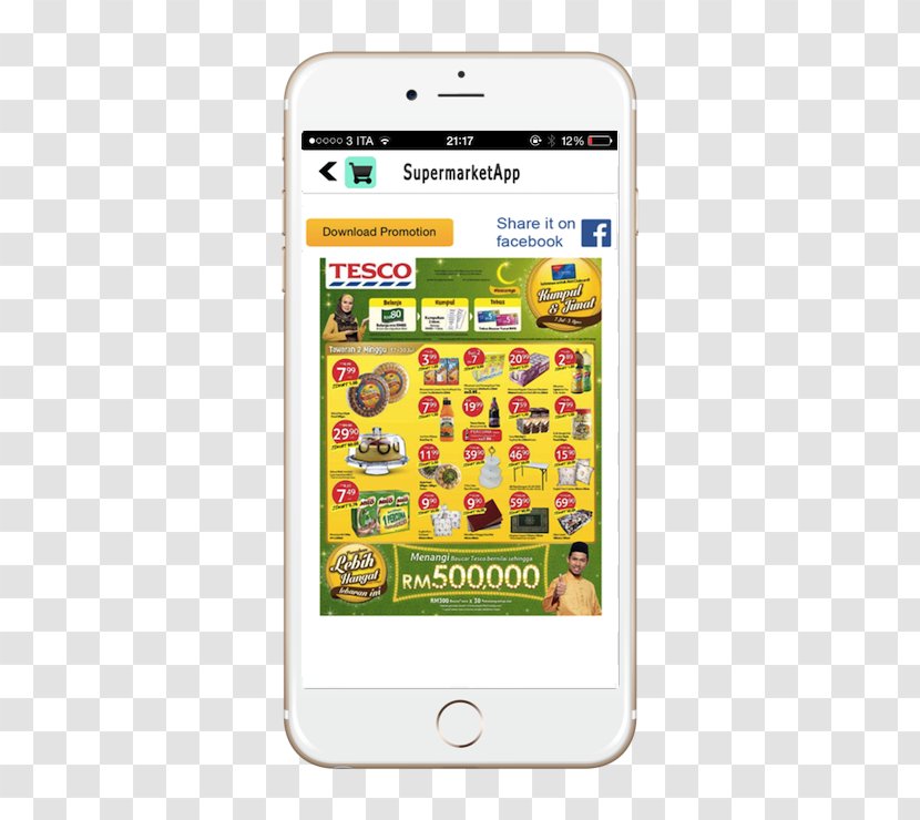 Smartphone Mobile Phones Supermarket Promotion - Telephony - Promotions Transparent PNG