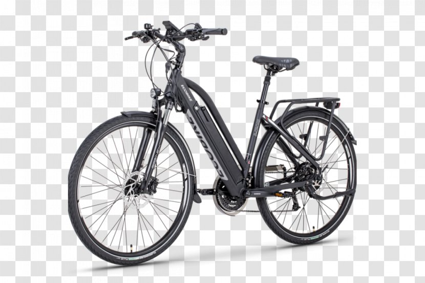 Electric Bicycle EcoBike Touring City - Hybrid Transparent PNG