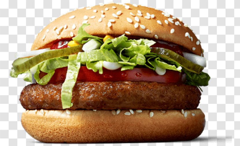 Veggie Burger Hamburger Slider Fast Food McDonald's - King Transparent PNG