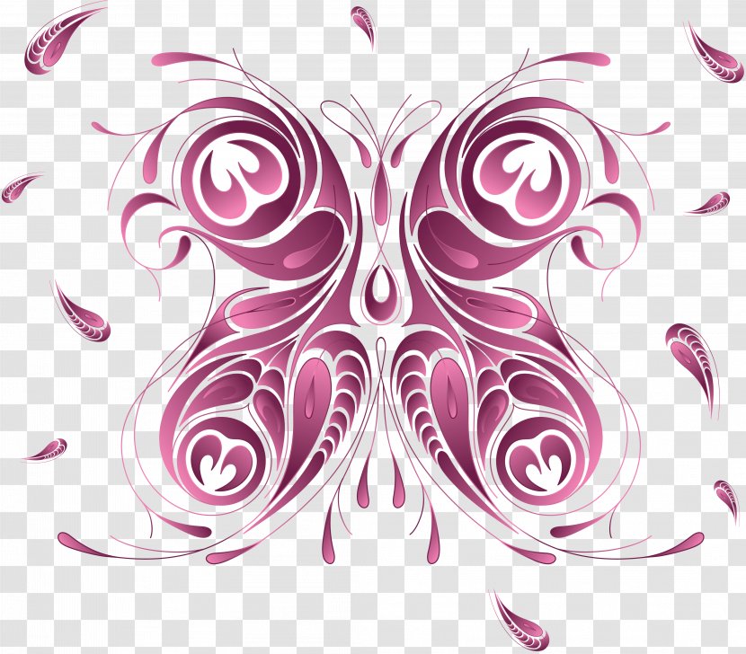 Farfalle Clip Art - Butterfly Ring Transparent PNG