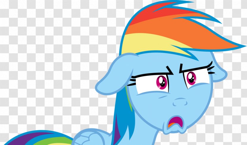 Rainbow Dash Pinkie Pie Applejack Pony - Cartoon - Pictures Of Shocked Faces Transparent PNG