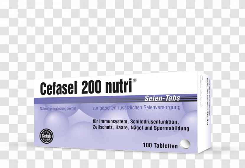 Dietary Supplement Tablet Selenium Packungsgrößenkennzeichnung Thyroid - Pharmacy Transparent PNG