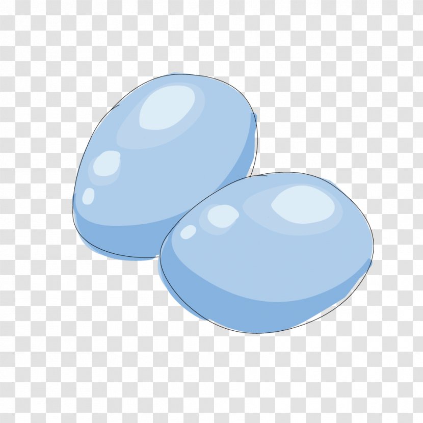 Blue Circle - Oval - Eggs Transparent PNG