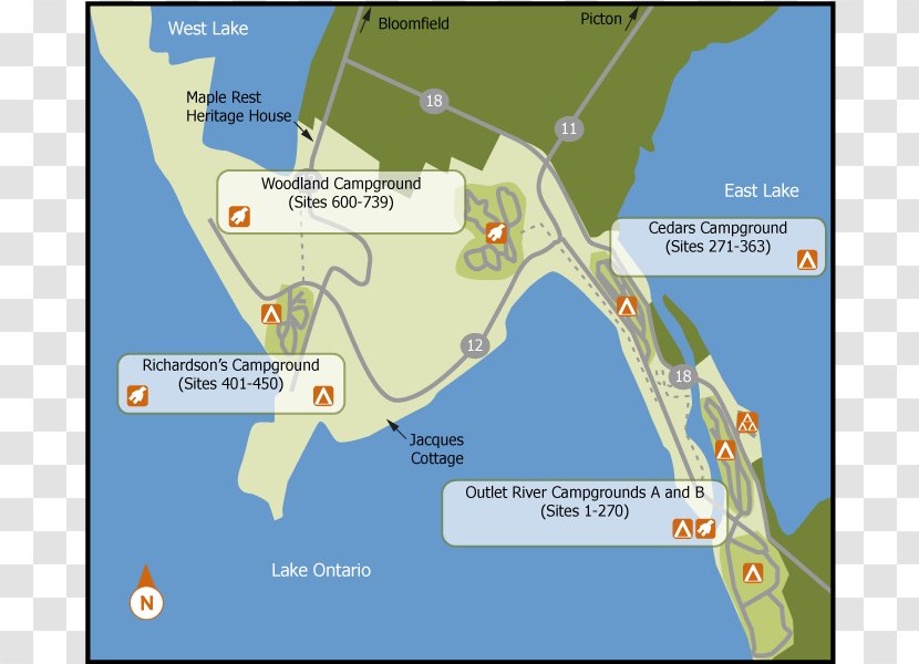 Wellington, Ontario Sandbanks Provincial Park Presqu'ile Parks St. Lawrence Commission - Algonquin - Mississagi Transparent PNG