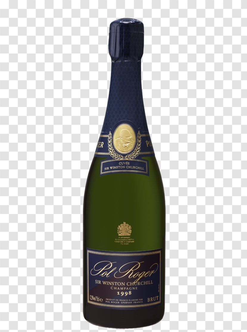 Champagne Wine Épernay Pol Roger Cuvée - Vintage - Winston-churchill Transparent PNG