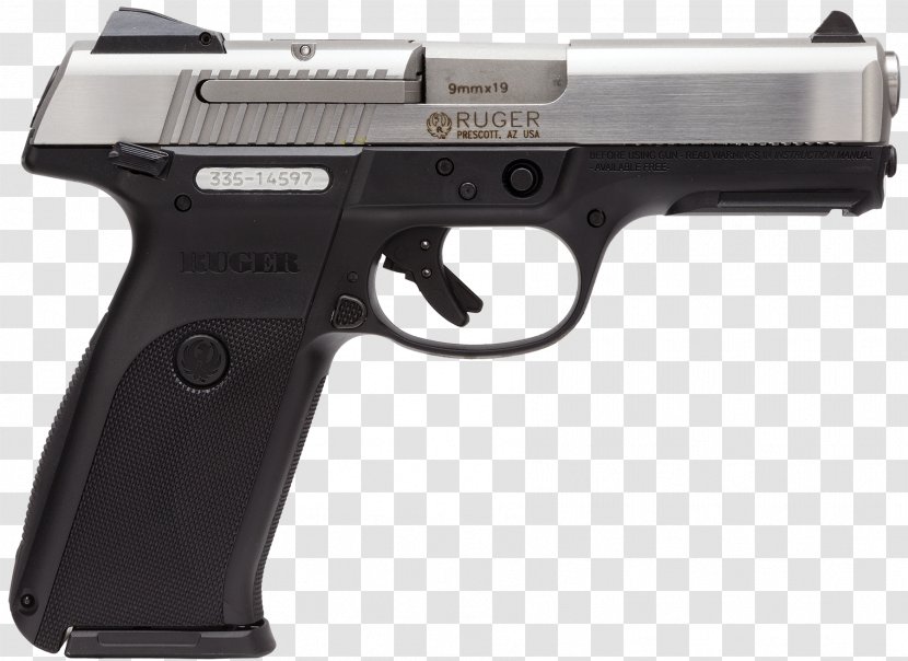 Ruger SR-Series Sturm, & Co. 10/22 Firearm Pistol - Silhouette - Beretta Transparent PNG