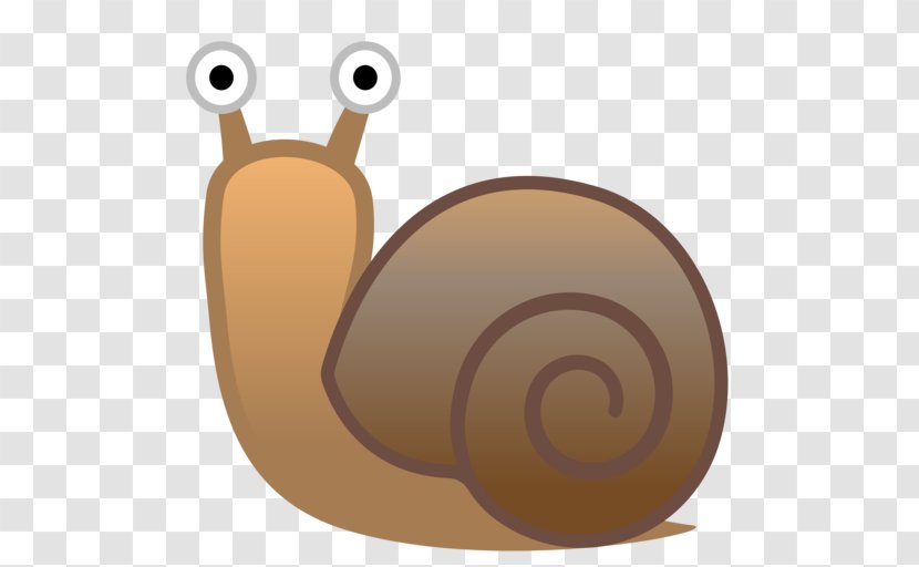 Snail Escargot Emoji Sticker - Animal Transparent PNG