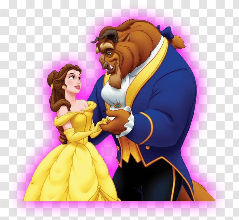 Belle Beauty And The Beast Walt Disney Company Princess - Cartoon Transparent PNG