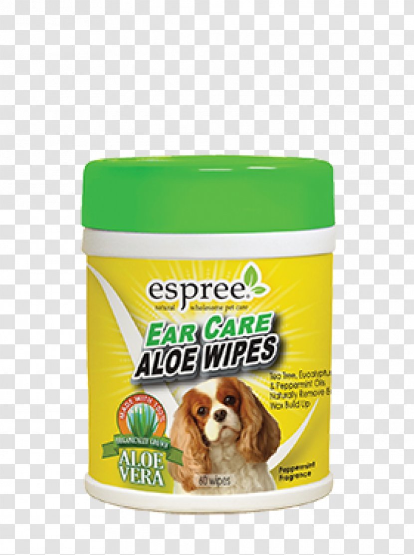 Dog Espree Ear Care Wipes Cleaner Aloes Transparent PNG