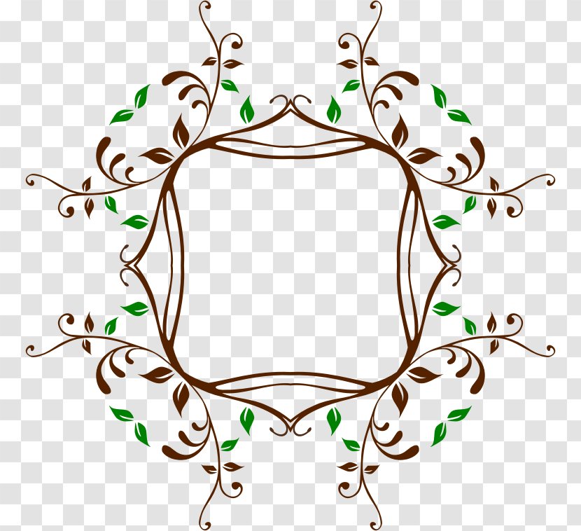 Picture Frames Leaf Clip Art - Symmetry - Leaves Transparent PNG