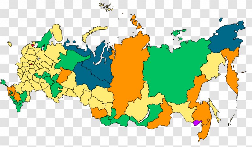 Autonomous Oblasts Of Russia Federal Subjects Krais Magadan Oblast - Map Transparent PNG