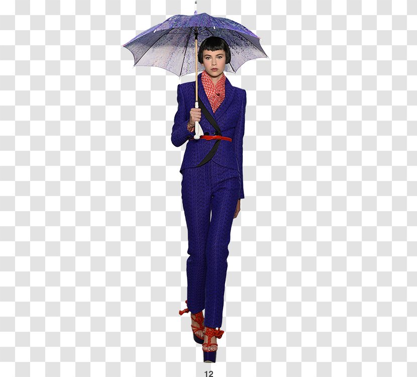 Fashion Outerwear Shoe Costume Umbrella - Model Transparent PNG