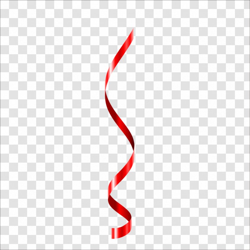 Logo Close-up Font - Red - Ribbon Transparent PNG